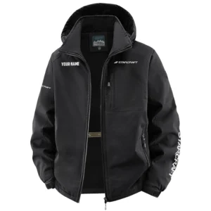 StarCraft Exclusive Logo Fleece Windbreaker Jacket Detachable Hood TTFSV202C0819SCZ Jacket