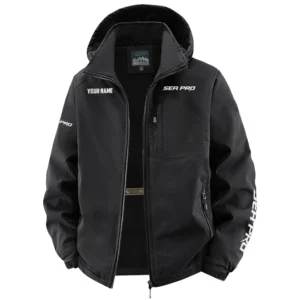 Sea Pro Exclusive Logo Fleece Windbreaker Jacket Detachable Hood TTFSV202C0819SPZ Jacket