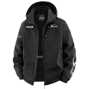 Scout Exclusive Logo Fleece Windbreaker Jacket Detachable Hood TTFSV202C0819SSZ Jacket