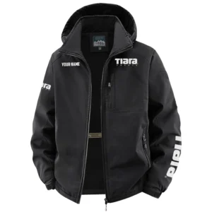 Tiara Yachts Exclusive Logo Fleece Windbreaker Jacket Detachable Hood TTFSV202C0819TYZ Jacket