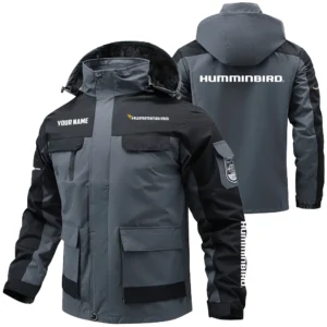 Humminbird Exclusive Logo Water Resistant Fleece Jacket Detachable Hood TTFSV203F0819HUZ Jacket