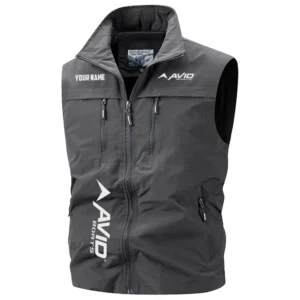 Avid Exclusive Logo Multi-Pocket Sleeveless Vest TTFSV2100819AVZ Vest