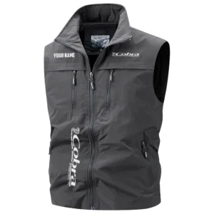 Cobra Exclusive Logo Multi-Pocket Sleeveless Vest TTFSV2100819COZ Vest