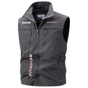 Stratos Exclusive Logo Multi-Pocket Sleeveless Vest TTFSV2100819SAZ Vest