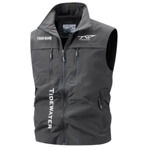 Tidewater Exclusive Logo Multi-Pocket Sleeveless Vest TTFSV2100819TWZ Vest