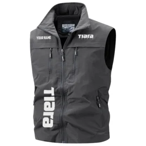 Tiara Yachts Exclusive Logo Multi-Pocket Sleeveless Vest TTFSV2100819TYZ Vest