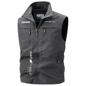 War Eagle Exclusive Logo Multi-Pocket Sleeveless Vest TTFSV2100819WEZ Vest