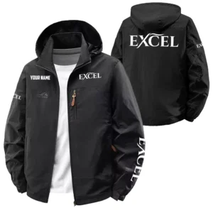 Excel Exclusive Logo Softshell Waterproof Outdoor Jacket Detachable Hood TTFSWOJA0819EXZ Jacket