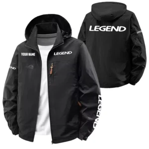 Legend Bass Boat Exclusive Logo Softshell Waterproof Outdoor Jacket Detachable Hood TTFSWOJA0819LEBZ Jacket