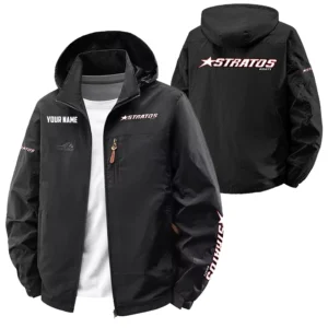 Stratos Exclusive Logo Softshell Waterproof Outdoor Jacket Detachable Hood TTFSWOJA0819SAZ Jacket