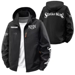 Strike King Exclusive Logo Softshell Waterproof Outdoor Jacket Detachable Hood TTFSWOJA0819SKZ Jacket