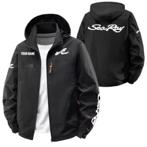 Sea Ray Exclusive Logo Softshell Waterproof Outdoor Jacket Detachable Hood TTFSWOJA0819SYZ Jacket