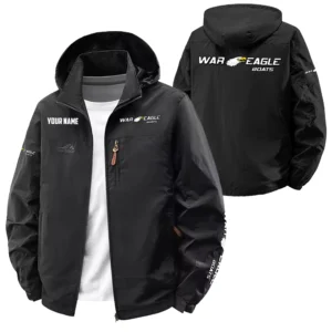 War Eagle Exclusive Logo Softshell Waterproof Outdoor Jacket Detachable Hood TTFSWOJA0819WEZ Jacket