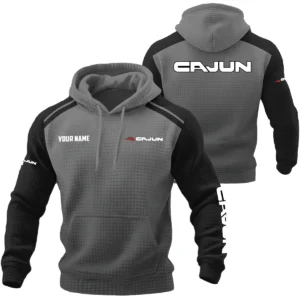 Cajun Exclusive Logo Waffle Quilted Hoodie TTFSH358081901CJZ Hoodie