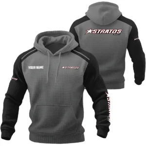 Stratos Exclusive Logo Waffle Quilted Hoodie TTFSH358081901SAZ Hoodie