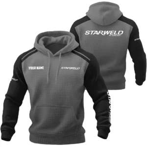 Starweld Exclusive Logo Waffle Quilted Hoodie TTFSH358081901SWZ Hoodie