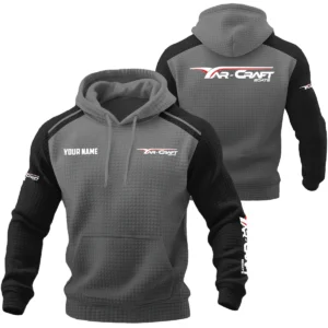 Yar-Craft Exclusive Logo Waffle Quilted Hoodie TTFSH358081901YCZ Hoodie