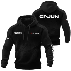 Cajun Exclusive Logo Waffle Quilted Hoodie TTFSH358081902CJZ Hoodie