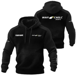 War Eagle Exclusive Logo Waffle Quilted Hoodie TTFSH358081902WEZ Hoodie