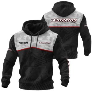 Stratos Exclusive Logo Waffle Quilted Hoodie TTFSH358081903SAZ Hoodie