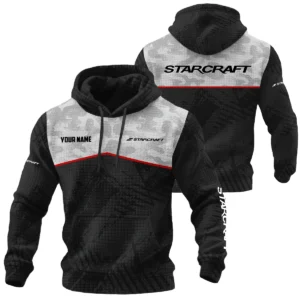 StarCraft Exclusive Logo Waffle Quilted Hoodie TTFSH358081903SCZ Hoodie