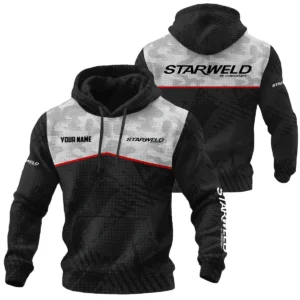 Starweld Exclusive Logo Waffle Quilted Hoodie TTFSH358081903SWZ Hoodie