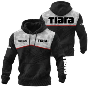 Tiara Yachts Exclusive Logo Waffle Quilted Hoodie TTFSH358081903TYZ Hoodie