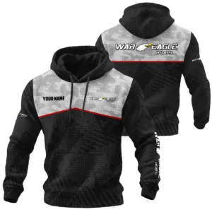 War Eagle Exclusive Logo Waffle Quilted Hoodie TTFSH358081903WEZ Hoodie