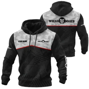 Willie Exclusive Logo Waffle Quilted Hoodie TTFSH358081903WIZ Hoodie