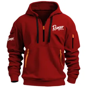 Exclusive Logo Tournament Hoodie Half Zipper TTFSHHZ3D0819RBZ Hoodie