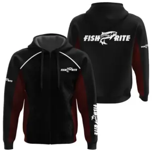 Fish Rite Exclusive Logo Zipper Hoodie TTFSHDZ3D081912FRZ Hoodie