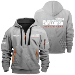 Tidewater Big Crappie Challenge Hoodie Half Zipper TTFSHHZ3D081907BCCTW Hoodie
