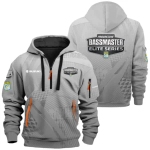 Suzuki Bassmaster Elite Hoodie Half Zipper TTFSHHZ3D081907BaESU Hoodie