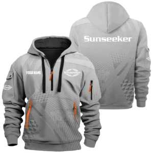 Sunseeker Exclusive Logo Hoodie Half Zipper TTFSHHZSB251007SNZ Hoodie