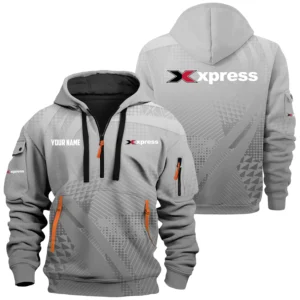 Xpress Exclusive Logo Hoodie Half Zipper TTFSHHZSB251007XBZ Hoodie