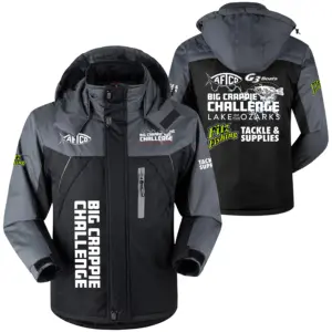 Tournament Exclusive Logo Outdoor Charging Suit Plush Waterproof Windproof Jacket Detachable Hood TTFSPCSN0107BCC Jacket