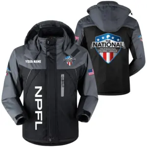 Tournament Exclusive Logo Outdoor Charging Suit Plush Waterproof Windproof Jacket Detachable Hood TTFSPCSN0107NPFL Jacket