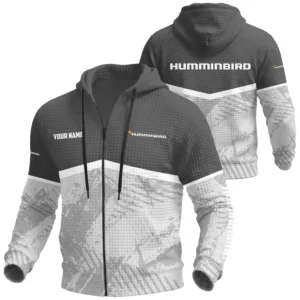 Humminbird Exclusive Logo Waffle Zipper Hoodie TTFSWHZS3D081901HUZ Hoodie