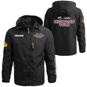 Tournament Exclusive Logo Waterproof Outdoor Jacket Detachable Hood TTFSWOJN0107BBT Jacket
