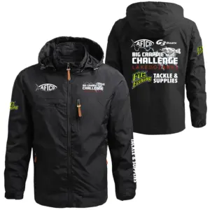 Tournament Exclusive Logo Waterproof Outdoor Jacket Detachable Hood TTFSWOJN0107BCC Jacket