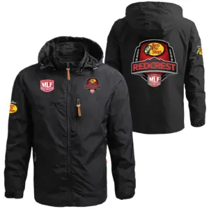 Tournament Exclusive Logo Waterproof Outdoor Jacket Detachable Hood TTFSWOJN0107MBRC Jacket