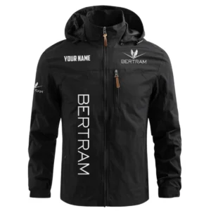 Bertram Yacht Exclusive Logo Waterproof Outdoor Windbreaker Jacket Detachable Hood TTFSWOJNC2510BHZ Jacket