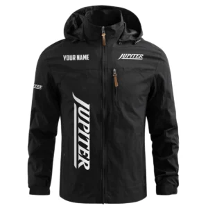 Jupiter Exclusive Logo Waterproof Outdoor Windbreaker Jacket Detachable Hood TTFSWOJNC2510JPZ Jacket