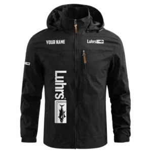 Luhrs Exclusive Logo Waterproof Outdoor Windbreaker Jacket Detachable Hood TTFSWOJNC2510LHZ Jacket