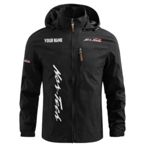 Nor-Tech Exclusive Logo Waterproof Outdoor Windbreaker Jacket Detachable Hood TTFSWOJNC2510NOZ Jacket
