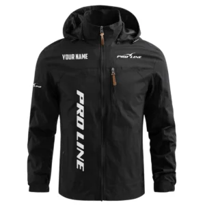 Pro-Line Exclusive Logo Waterproof Outdoor Windbreaker Jacket Detachable Hood TTFSWOJNC2510PRZ Jacket