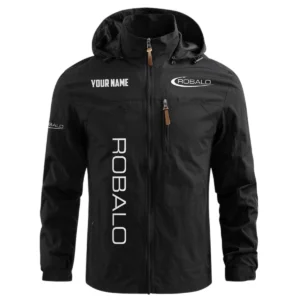 Robalo Exclusive Logo Waterproof Outdoor Windbreaker Jacket Detachable Hood TTFSWOJNC2510RLZ Jacket