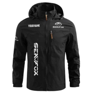 Sea Fox Exclusive Logo Waterproof Outdoor Windbreaker Jacket Detachable Hood TTFSWOJNC2510SFZ Jacket