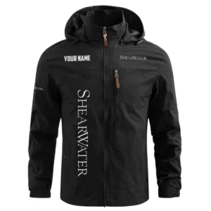 ShearWater Exclusive Logo Waterproof Outdoor Windbreaker Jacket Detachable Hood TTFSWOJNC2510SJZ Jacket