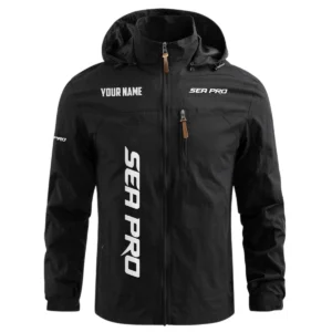 Sea Pro Exclusive Logo Waterproof Outdoor Windbreaker Jacket Detachable Hood TTFSWOJNC2510SPZ Jacket